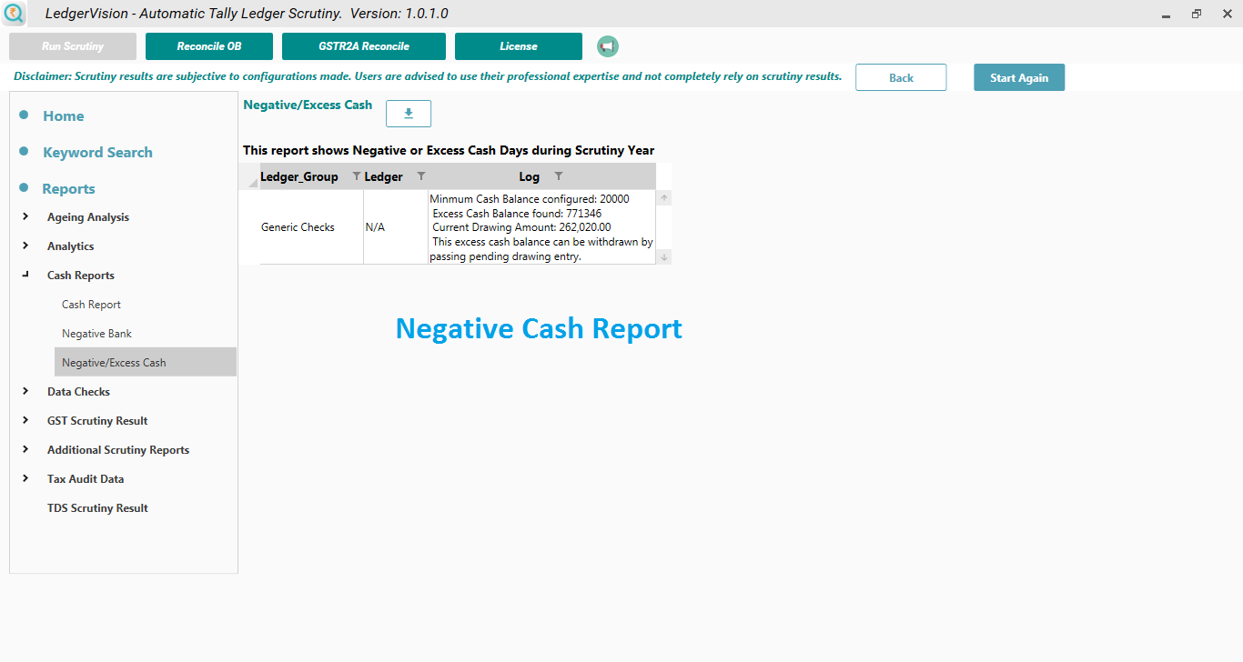 negative-cash-report