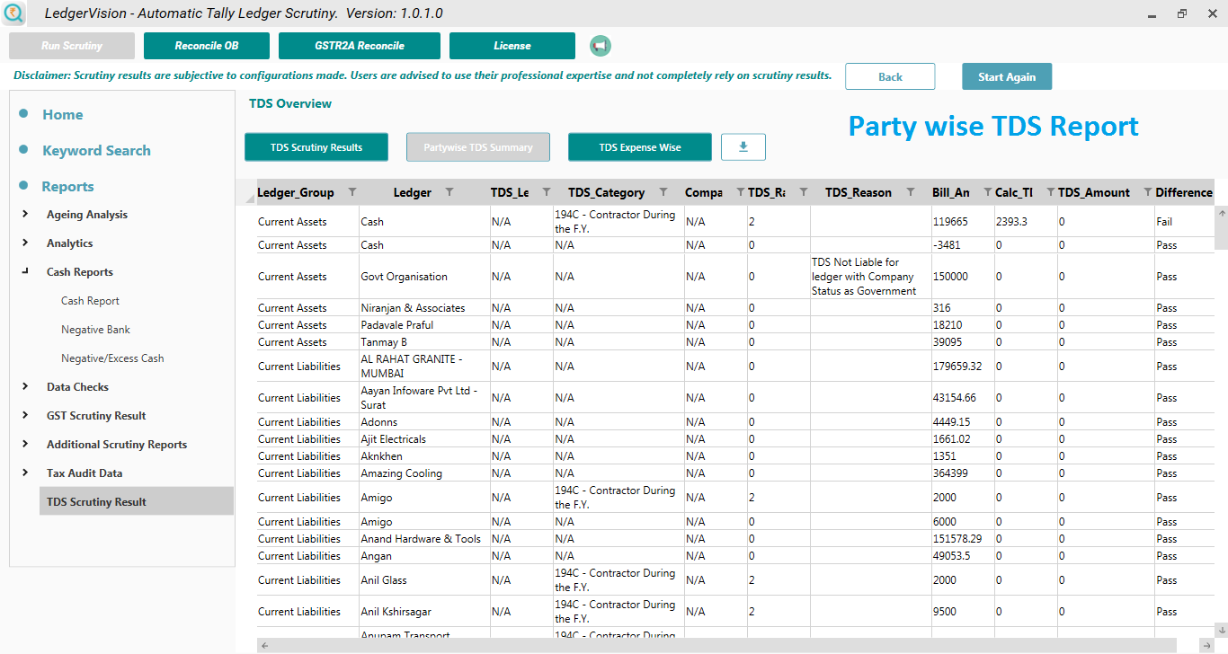 partywise-tds-report